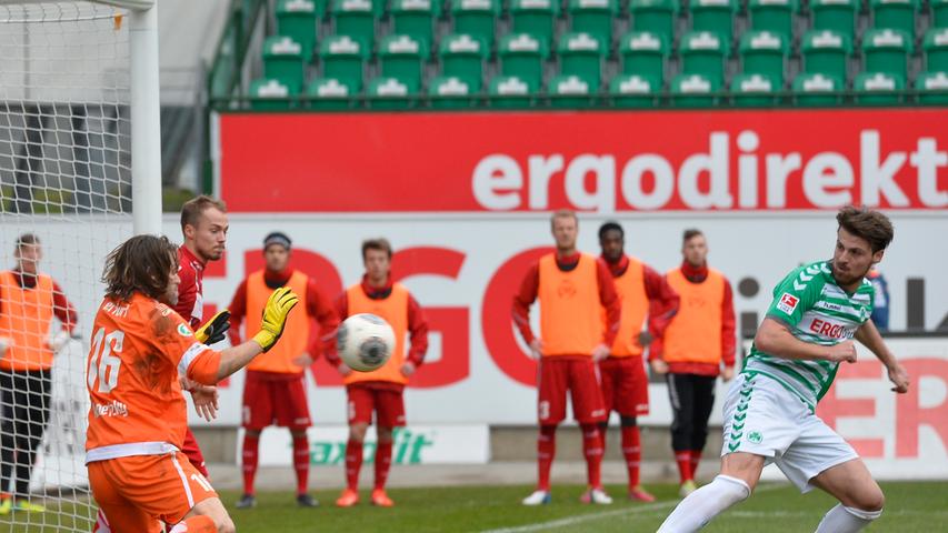 3:0 gegen Erfurt: Fürths Djurdjic feiert Comeback im Test