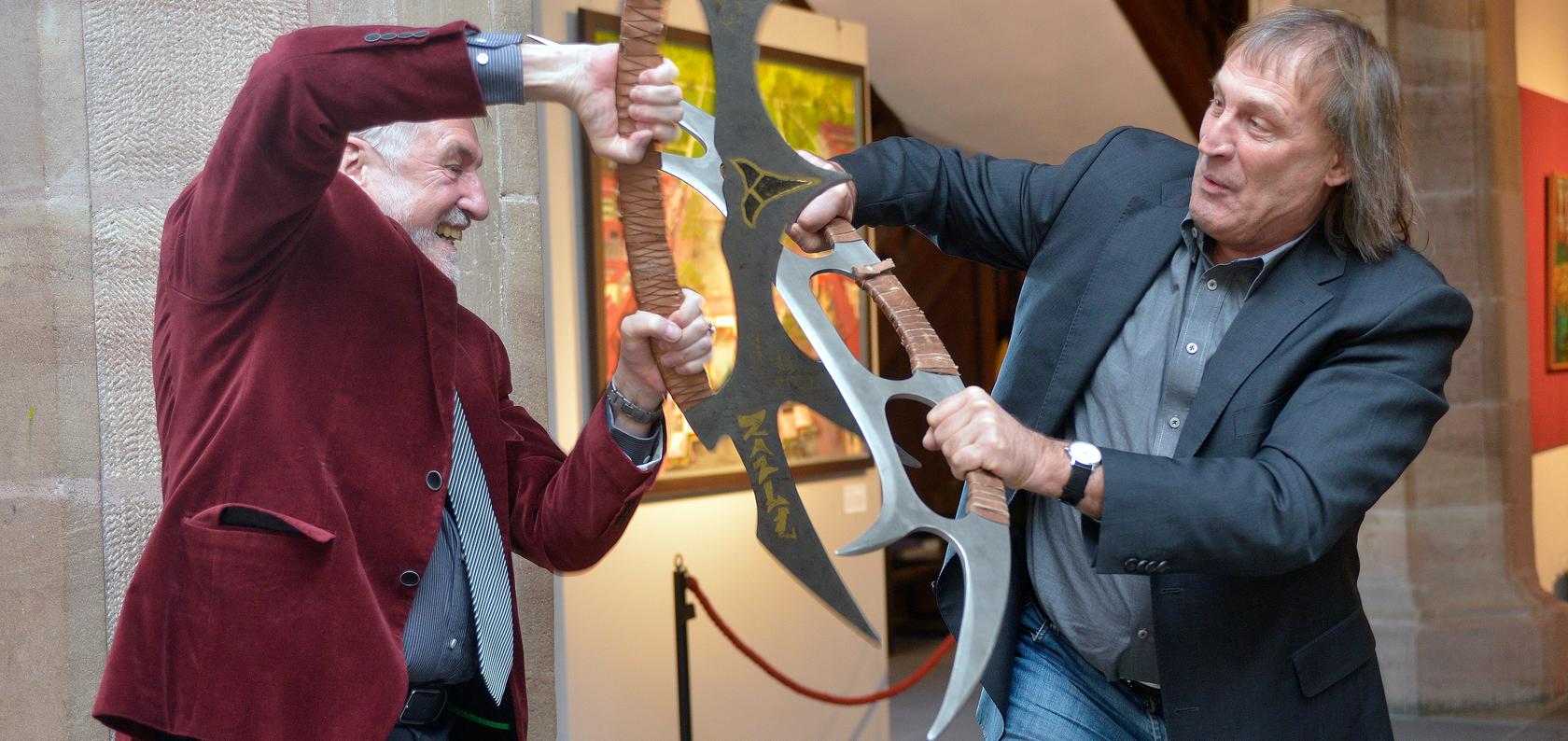 Klingonenschwerter wandern ins Erlanger Stadtmuseum