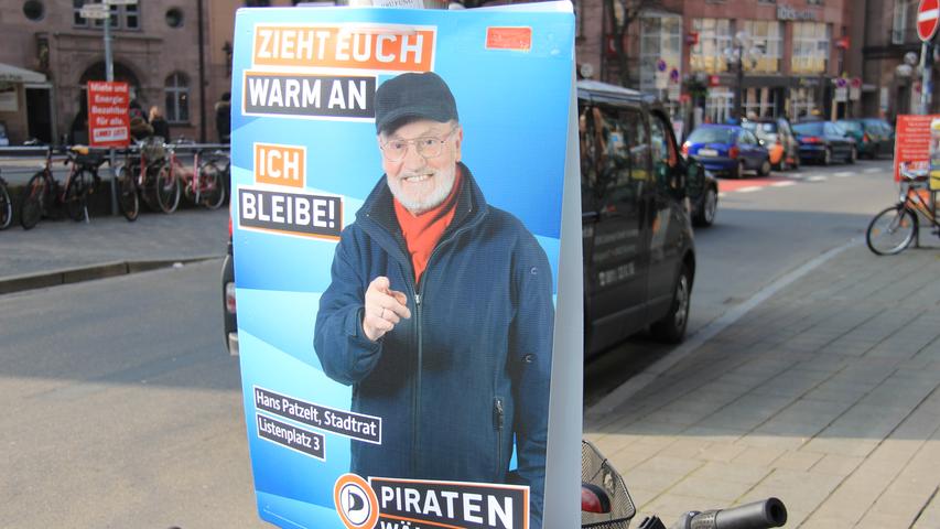 Wahlplakat Nürnberg Piraten