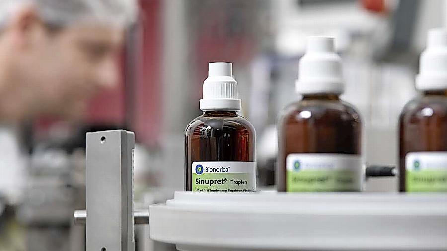 Sinupret zählt zu den Verkaufsschlagern des Neumarkter Herstellers Bionorica.
