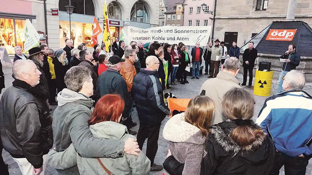 Demo für die Energiewende