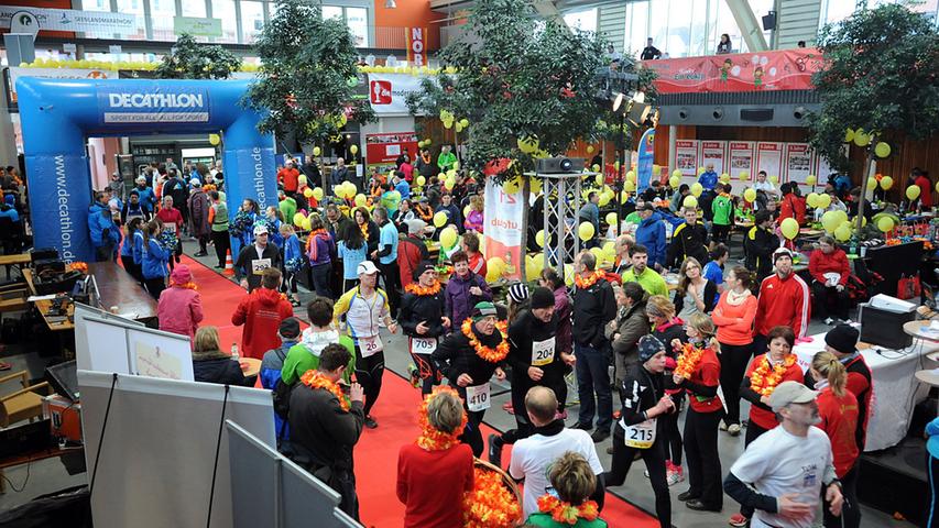Der "Welt Down Syndrom Tag Marathon" findet wieder am 15. März 2015 in Fürth statt. Der gemeinsame Sport von Menschen mit und ohne Behinderung soll Berührungsängste abbauen. Teilnehmer können den 6-Stunden-Staffellauf, 6-Stunden-Lauf, Marathon, Halb-Marathon oder den 10-Kilometer-Lauf absolvieren.