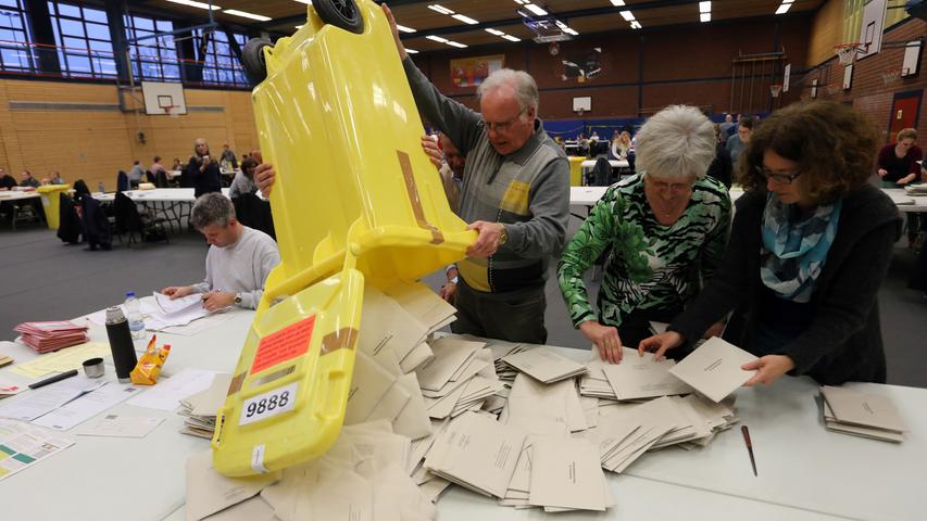 Impressionen von der Kommunalwahl in Nürnberg