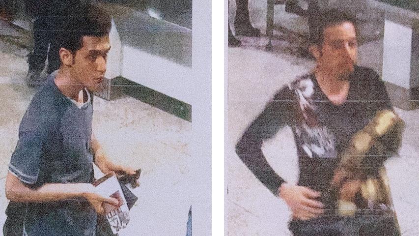 Zwei Iraner, die mit gestohlenen Pässen an Bord gegangen sind, geraten in Terrorverdacht. Die Ermittlungen ergeben aber, dass die beiden Männer nur nach Europa gelangen wollten.