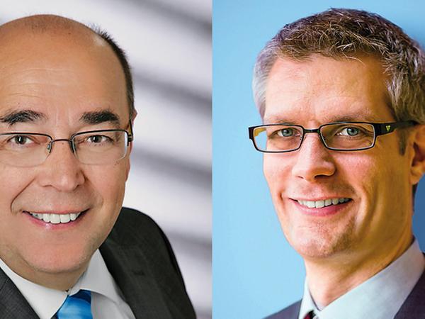 In Forchheim stehen sich Franz Stumpf (CSU) und Uwe Kirschstein (SPD) gegenüber.