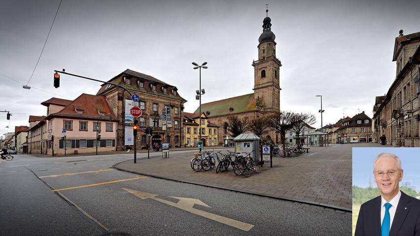 Das historische Stadtzentrum will Siegfried Balleis auf jeden Fall erhalten. Zudem soll die Stadt grüner und durch neue Sitzgelegenheiten und Beleuchtungselemente (