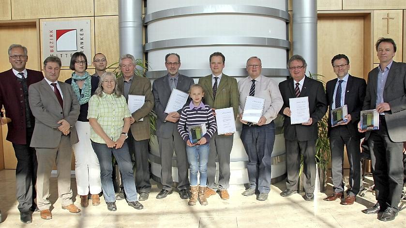Sanierung historischer Schwabacher Gebäude gewürdigt Sanierung historischer Schwabacher Gebäude gewürdigt