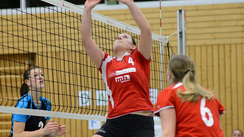 Dresden zu stark: Volleyball-Damen des ASV Veitsbronn verlieren