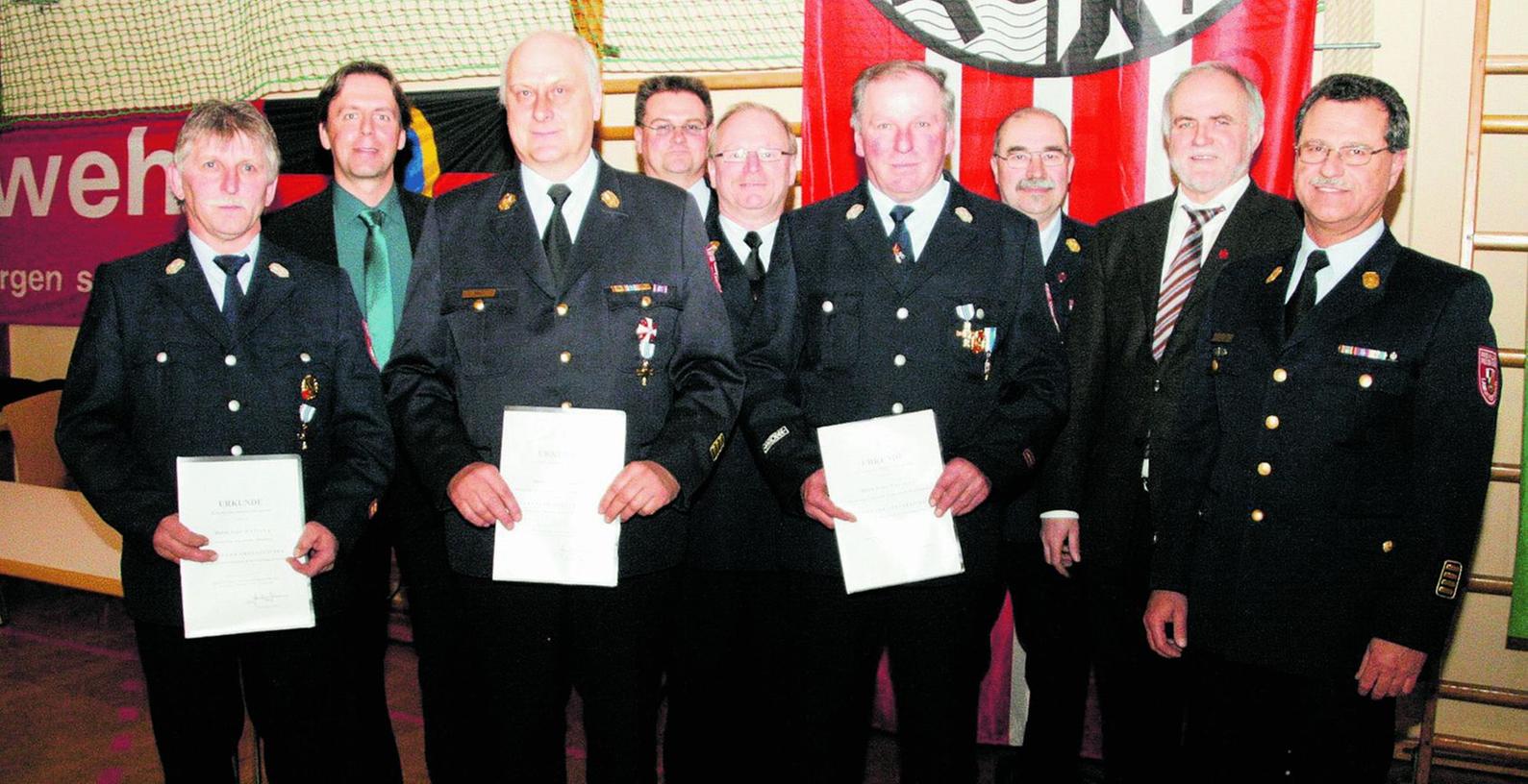 Untersteinbach hat den dienstältesten Feuerwehrkommandanten
