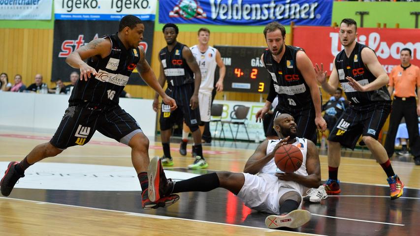 Aufholjagd gescheitert: Nürnbergs Basketballer unterliegen Crailsheim