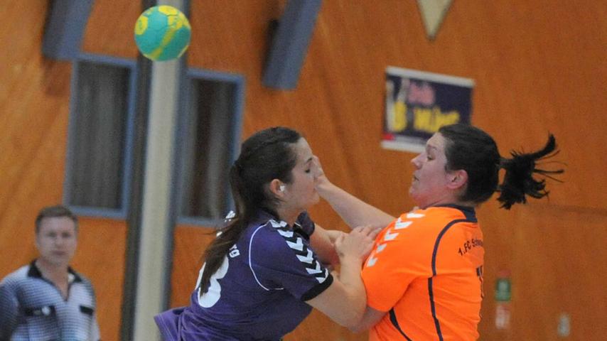 „Final Four“: Handball-Damen des 1. FC Schwand gegen Heroldsberg