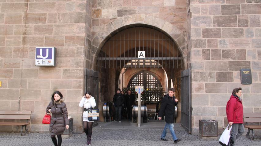 Acht Orte in Nürnberg, an denen die VAG 2014 baut