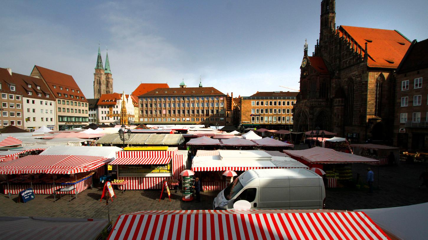 Am Freitag eröffnet der Nürnberger Ostermarkt: Der seit 1424 bestehende Traditionsmarkt ist sogar älter als der Christkindlesmarkt.