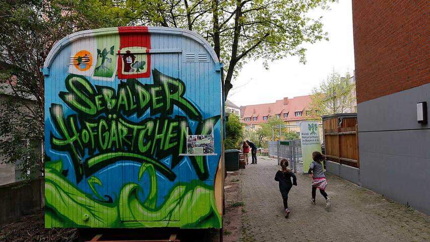 Es grünt in Nürnberg: Das Sebalder Hofgärtchen