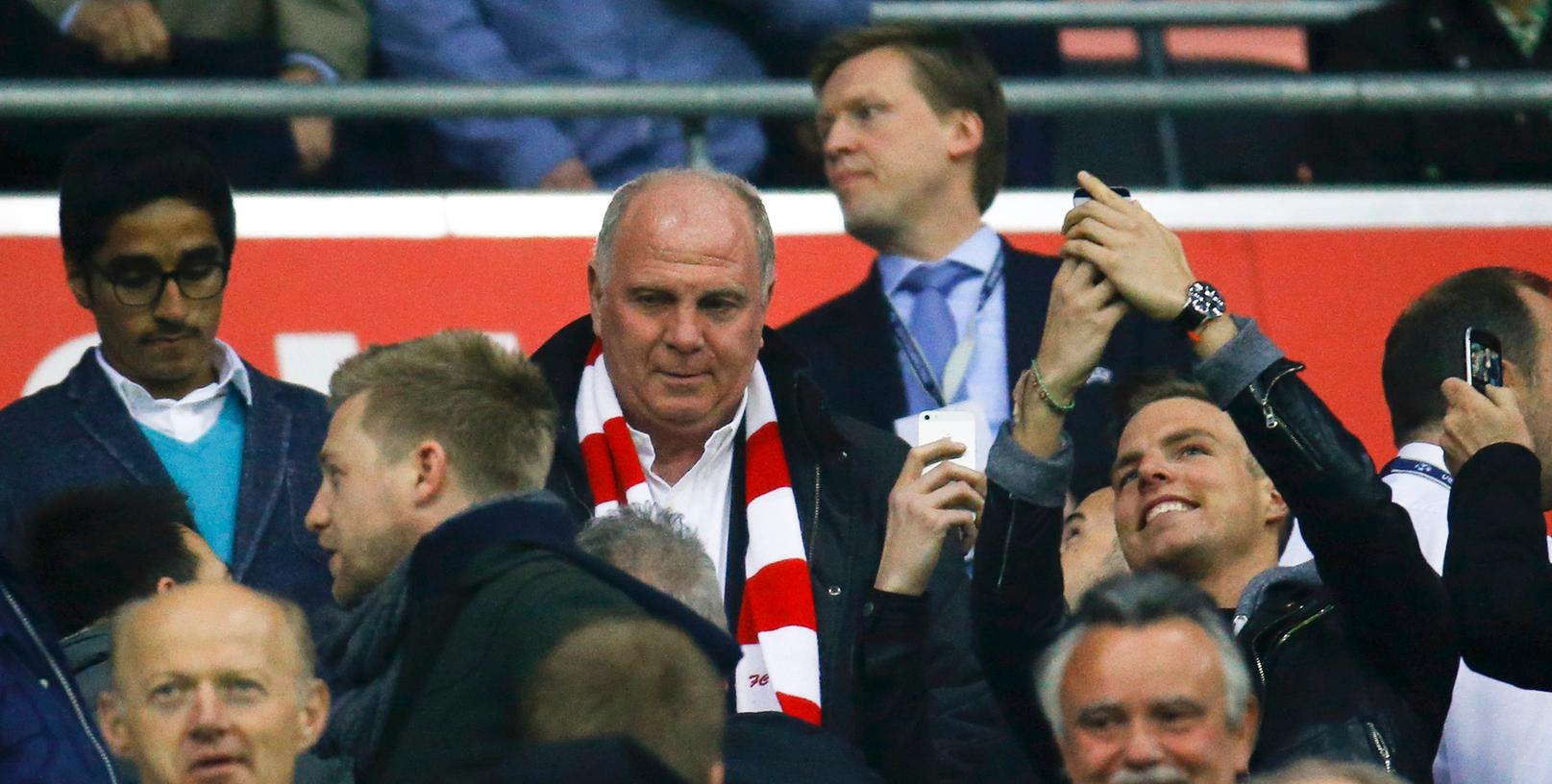 Posterboy! Uli Hoeneß könnte beim FC Bayern wieder in die Chefetage zurückkehren.