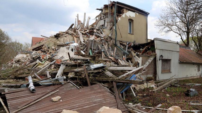 Eine Ruine: "Klösterle" weiterhin ein einziger Trümmerhaufen