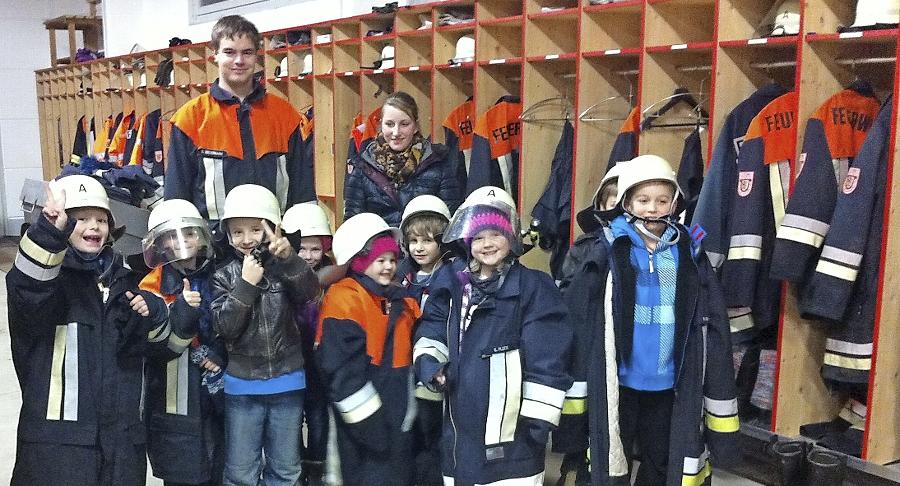 Bambini-Feuerwehr Barthelmesaurach: Helfen macht Spaß