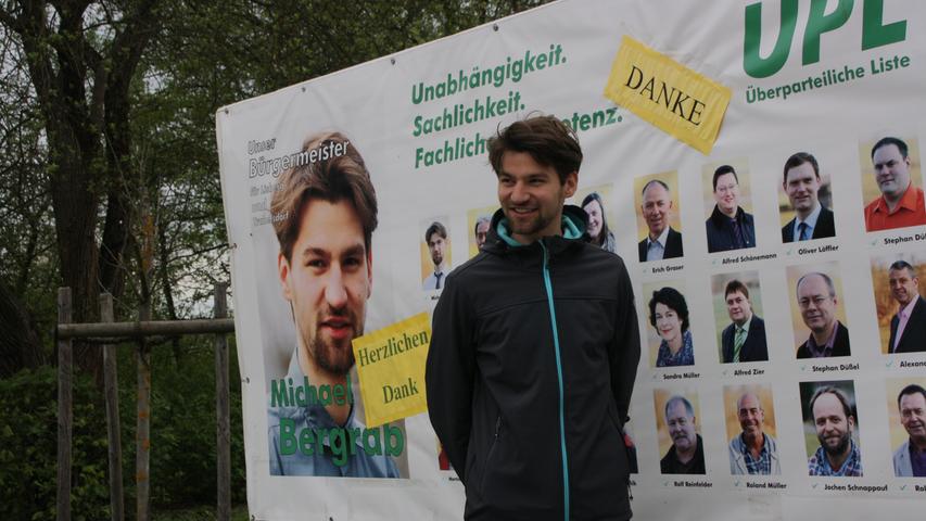 Michael Bergrab ist 22 Jahre alt und studiert Staatswissenschaften. Am 30. März wurde er mit über 69 Prozent der Stimmen zum ehrenamtlichen Bürgermeister von Lisberg bei Bamberg gewählt - der jüngste Bürgermeister Deutschlands.