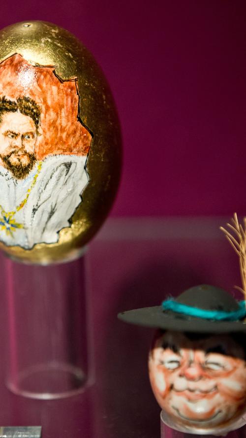 Strauß bis Fabergé: Schwabach zeigt Ei-Ausstellung
