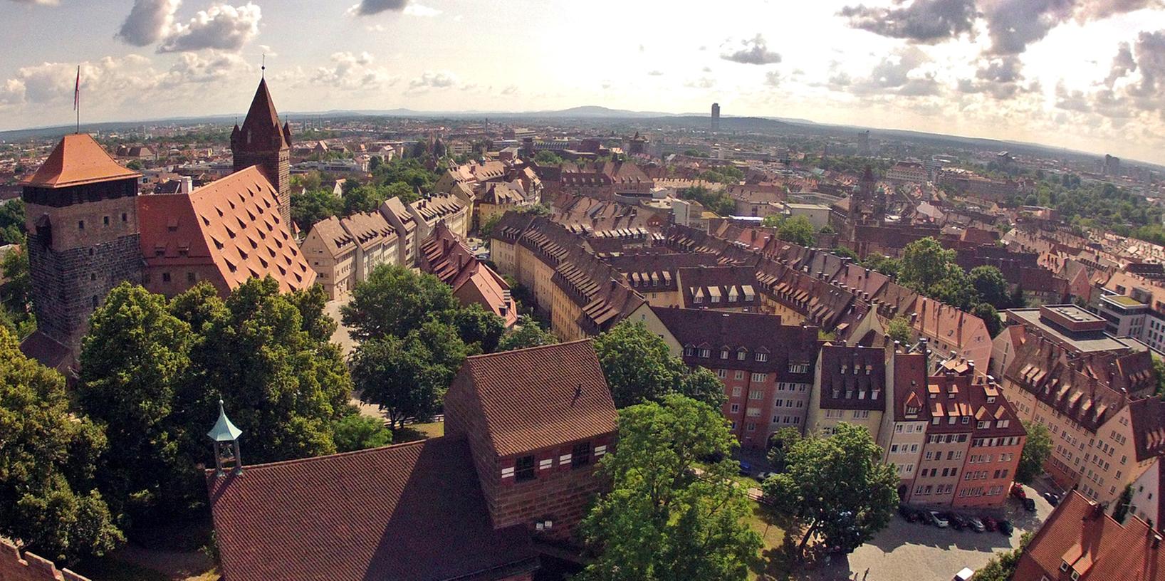 Nicht nur die Kaiserburg ist ein Touristenmagnet in Nürnberg.