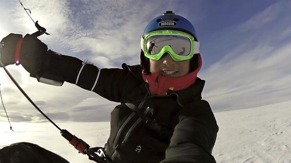 "Varanger Arctic Kite Enduro": Platz zehn für Florian Gruber