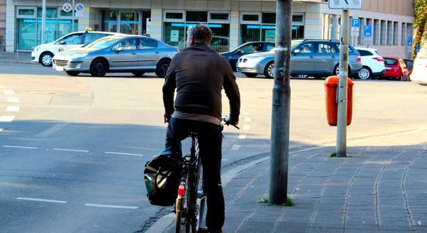 Der ADFC stellte am Donnerstag die zehn brisantesten Stellen für Radfahrer in Nürnberg vor. Beide Ausfahrten des Marientunnels gehörten dabei ganz oben mit dazu.