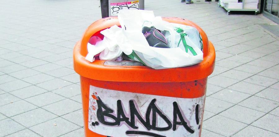 Ein Mülleimer, sechs Bilder: Der NZ-Abfall-Report