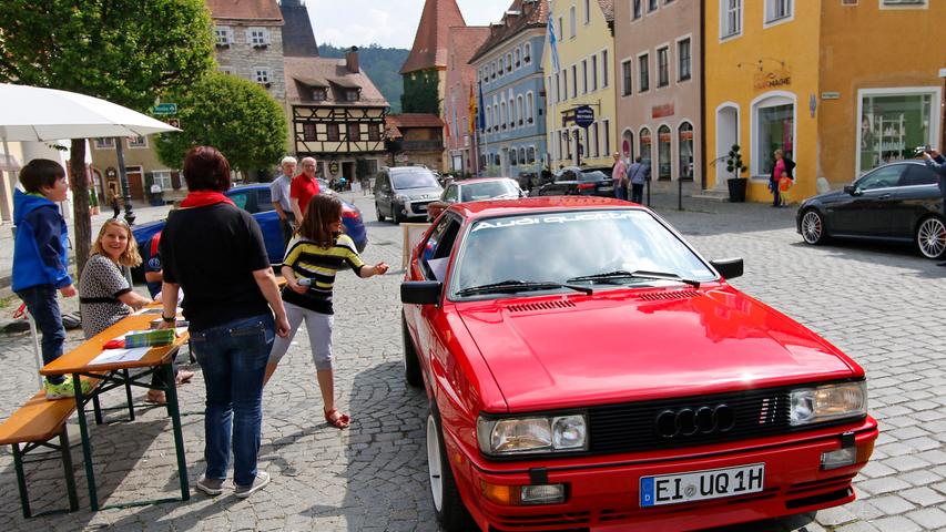 Old- und Youngtimer im Altmühltal: Der Audi RegioSprint 2014