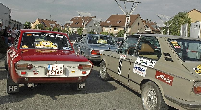 Metz-Rallye Classic macht Stopp in Schwabach