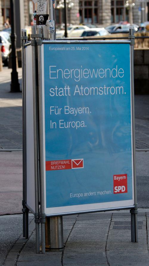 Elektrisiert der Atomstrom die Bürger? Die SPD hofft dies und wirbt für die Energiewende.