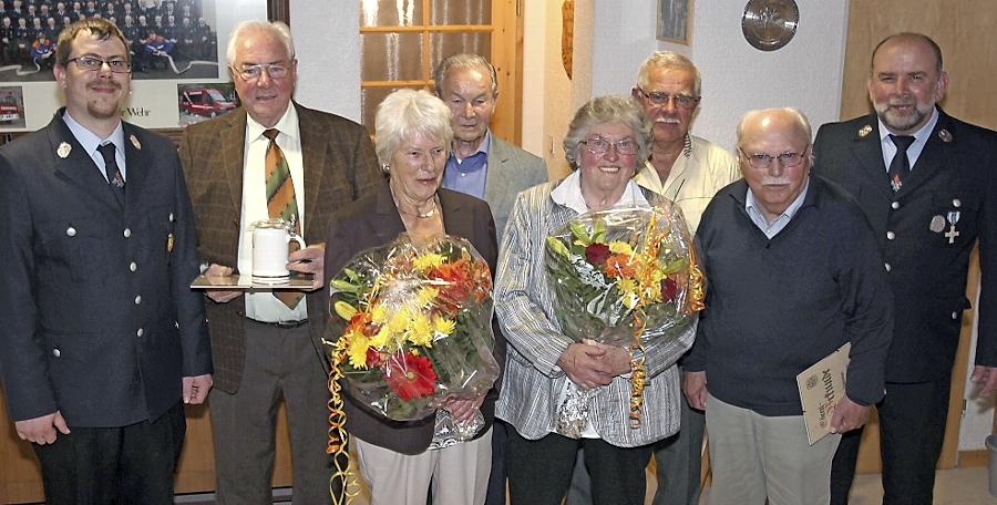 Seit 70 Jahren bei der Feuerwehr in Dietersdorf