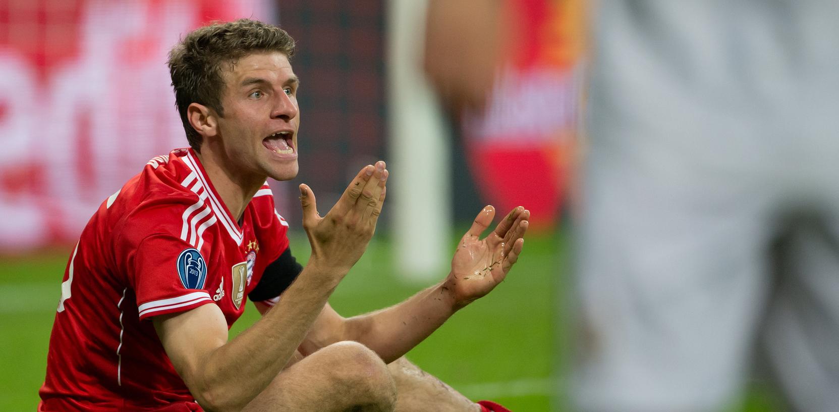 Thomas Müller will vor dem Pokalfinale wieder den "Arsch hochkriegen", die Champions League ist Geschichte.