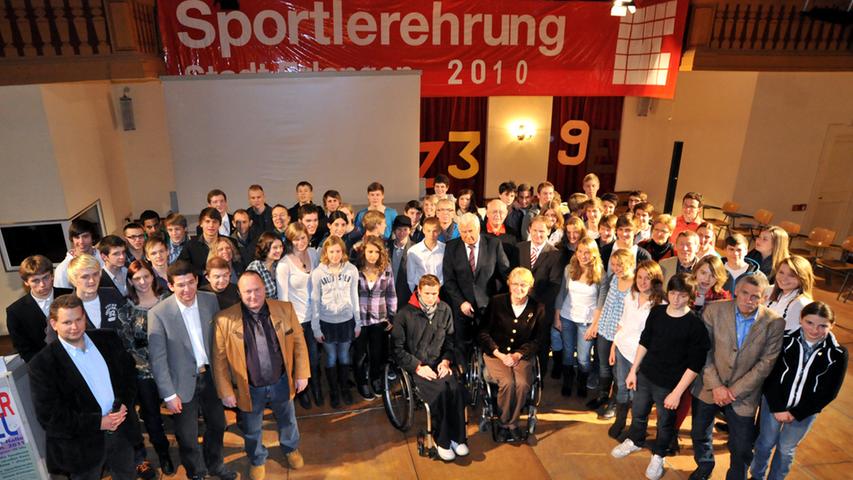Die Sportlerehrung der Stadt Erlangen 2010