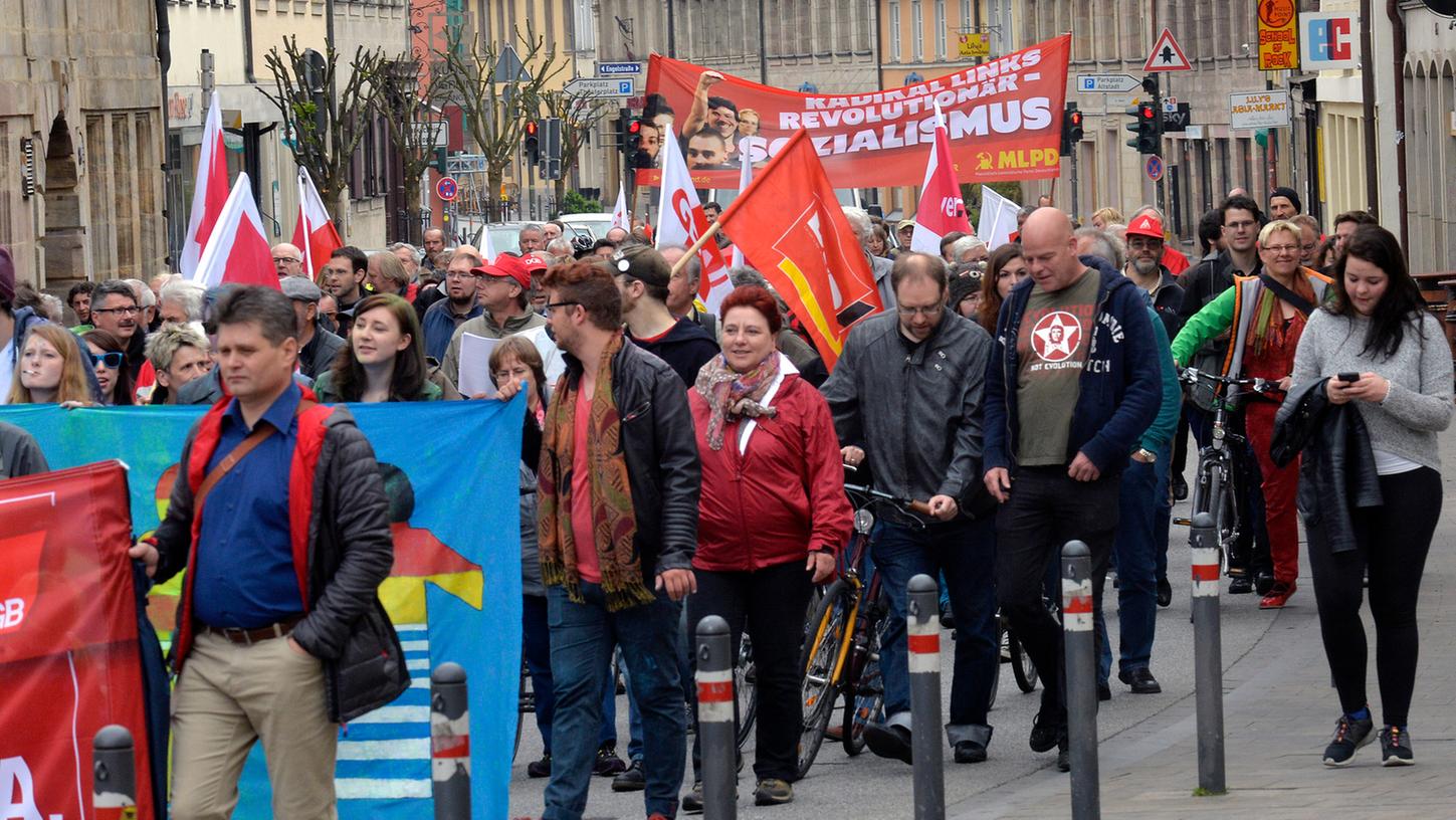 Zwist statt Solidarität zum 1. Mai in Erlangen