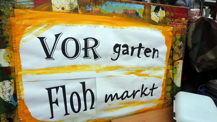 Trödeln im Grünen: Gartenflohmarkt in Marienberg