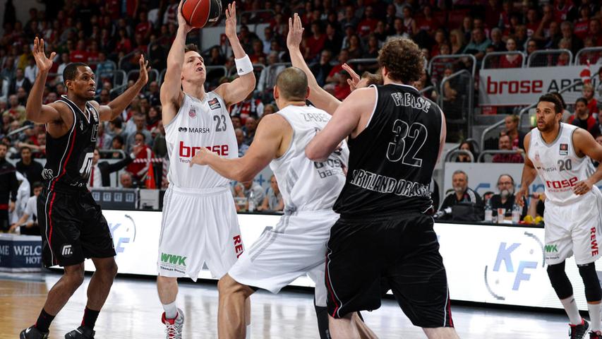 Brose Baskets verpatzen Play-off-Auftakt gegen Quakenbrück