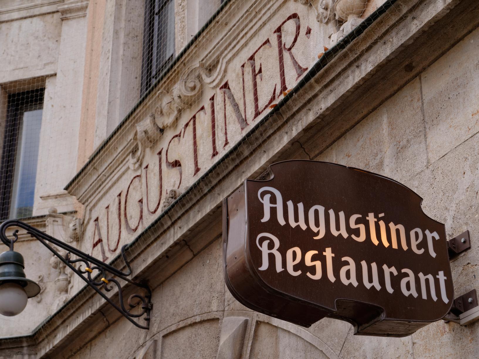 Augustiner Stammhaus Restaurant Munchen Bier By