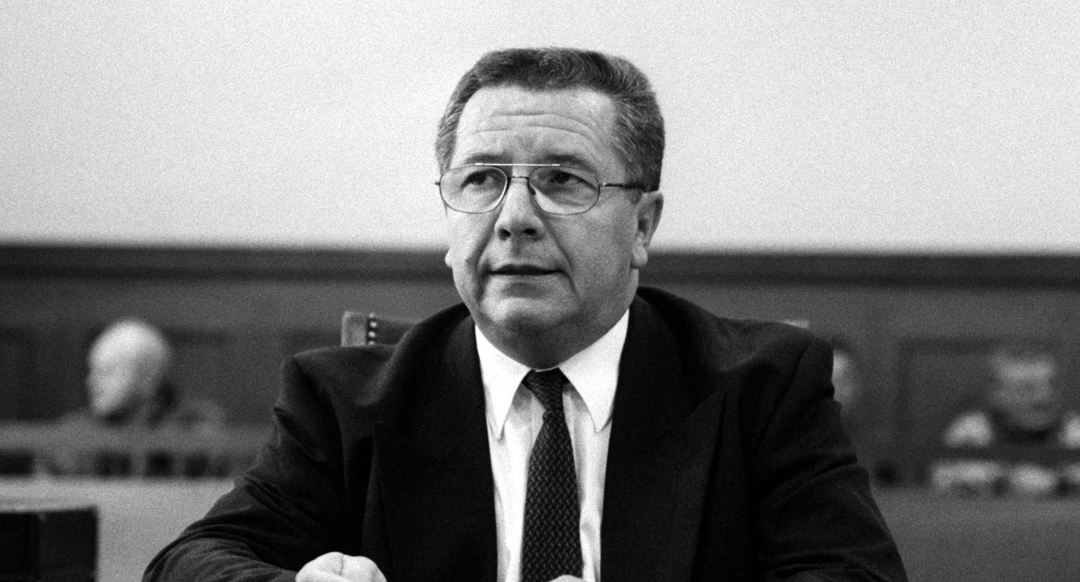 Chef in schweren Zeiten: Gerhard Voack (im Jahr 2000).