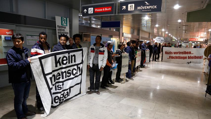 Gegen Rassismus, gegen Abschiebung: Blockupy in Nürnberg