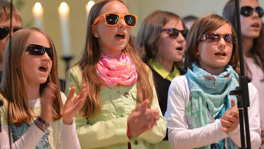 Schulkonzert mit Sister Act und Halleluja in der Hilpoltsteiner Christuskirche