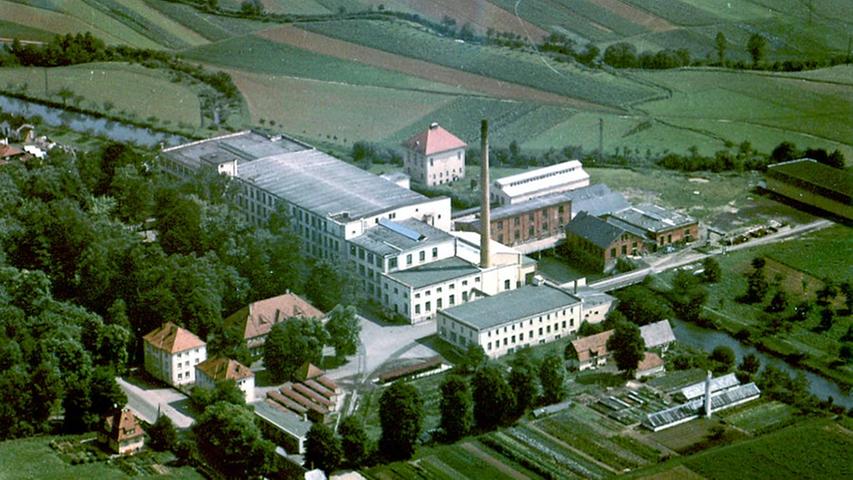 Historische Bilder der alten Forchheimer Spinnerei