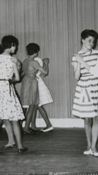Züchtiger Tanzkurs 1960.