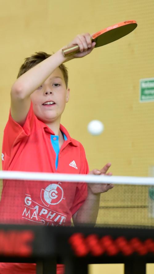 24.05.2014 --- Tischtennis --- Stadtmeisterschaft Stadtmeisterschaften Zirndorf  - Jugend --- Foto: Sport-/Pressefoto Wolfgang Zink / WoZi --- ....Thilo Krapf