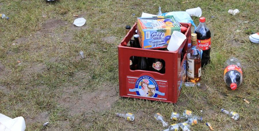 Müll, Vandalismus und Ruhestörung: Anwohner der Hadermühle beklagten sich auf der Bürgerversammlung in Wöhrd über diverse Vorfälle.