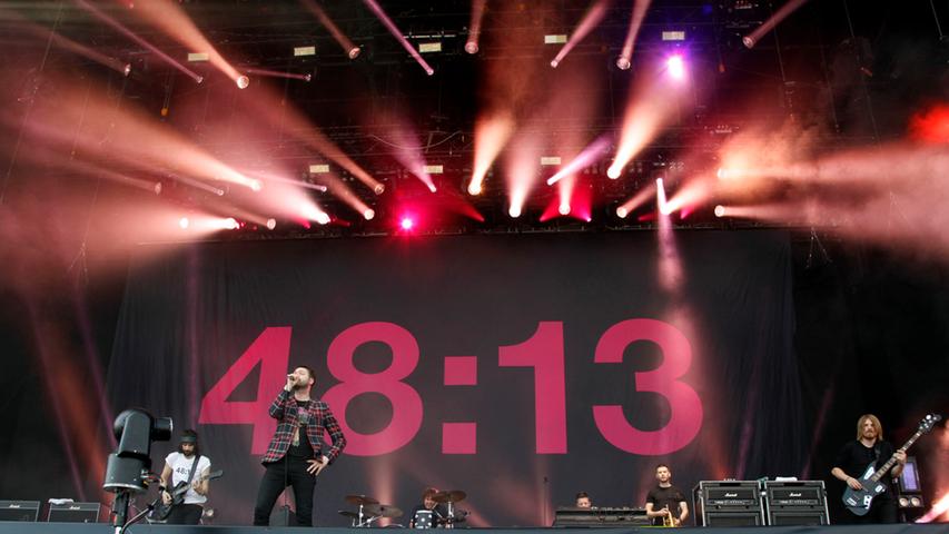 "48:13" schreit es den Fans von der Bühne entgegen - der Titel des neuen Albums.