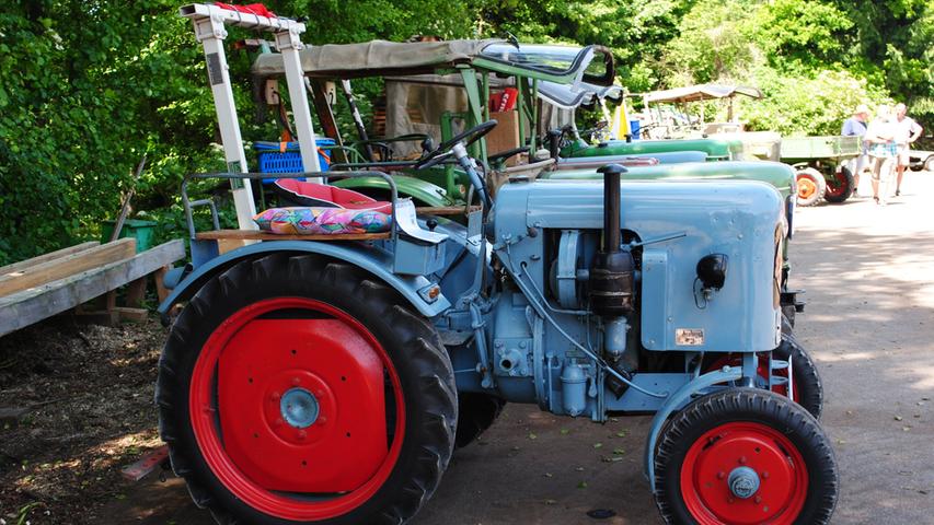 Tradition beim Traktorentreffen in Gauchsdorf