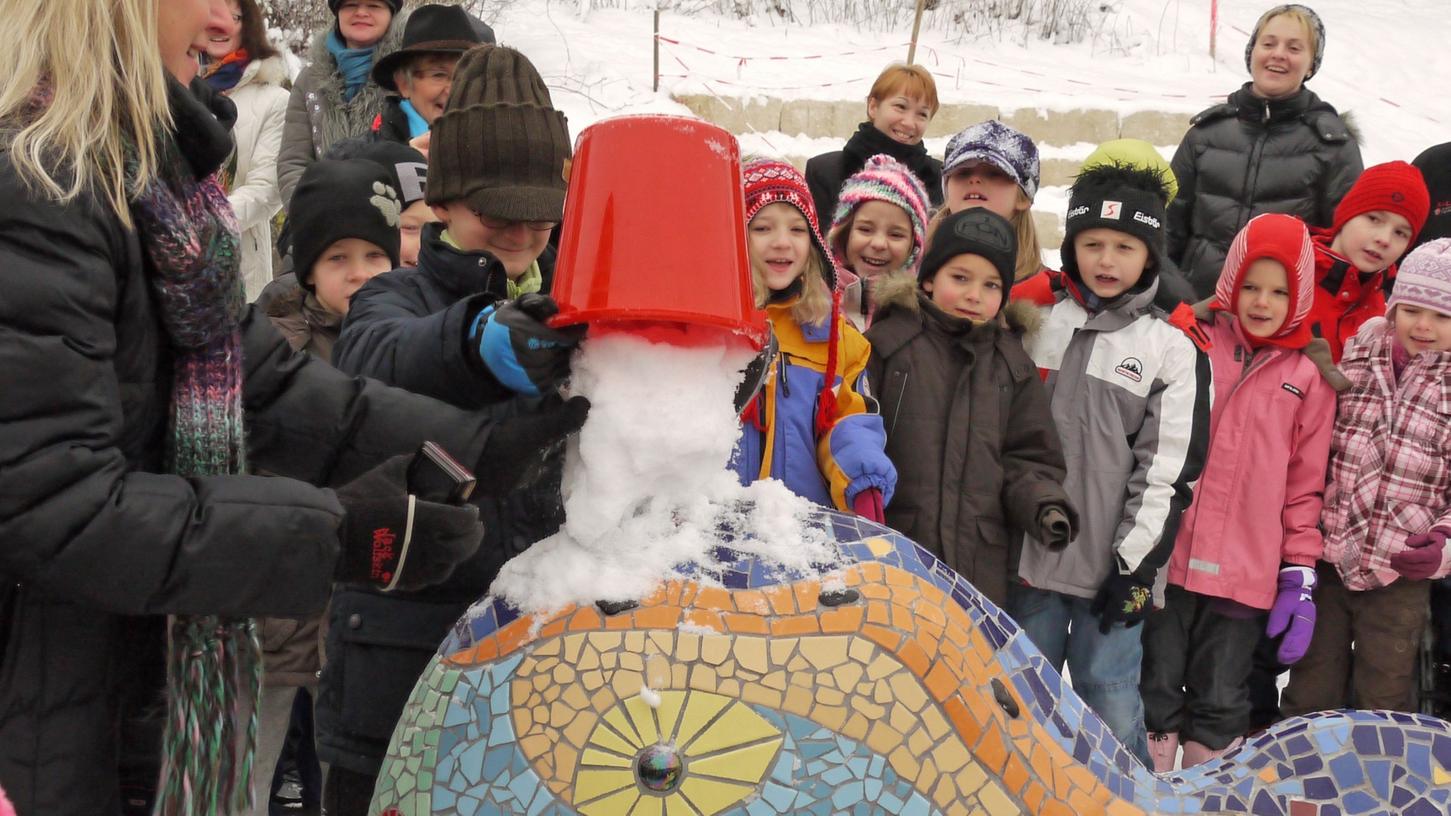 Schnee auf „Aurachfeuer“