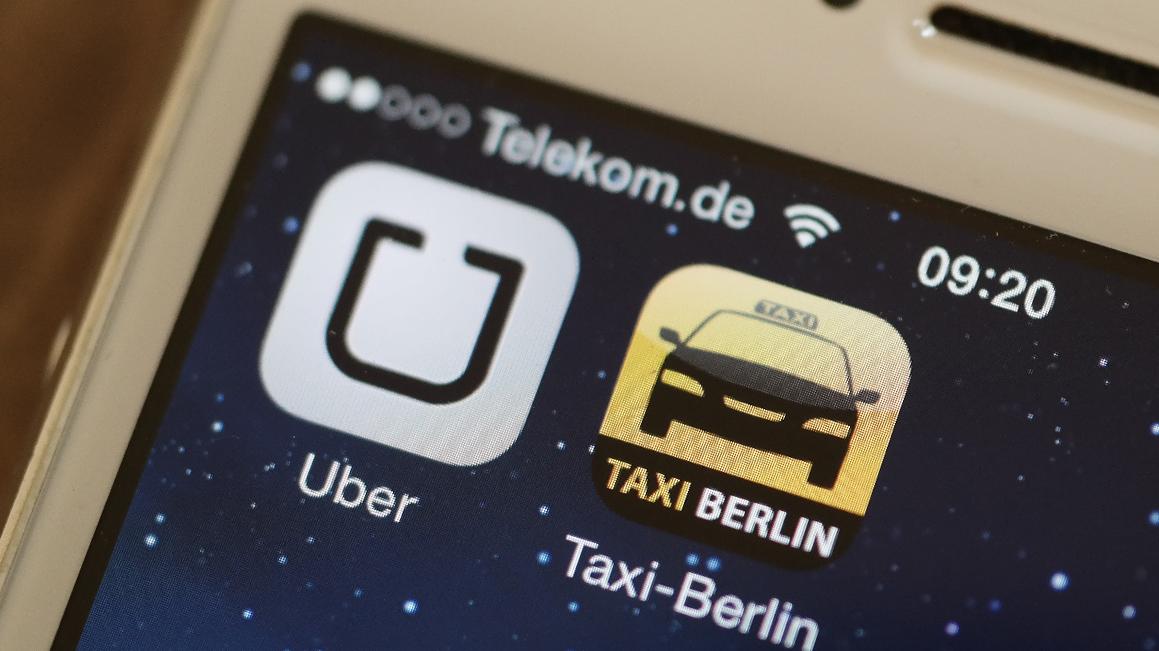 Per App eine Fahrgelegenheit finden: In Nürnberg wird's Uber vorerst nicht geben.