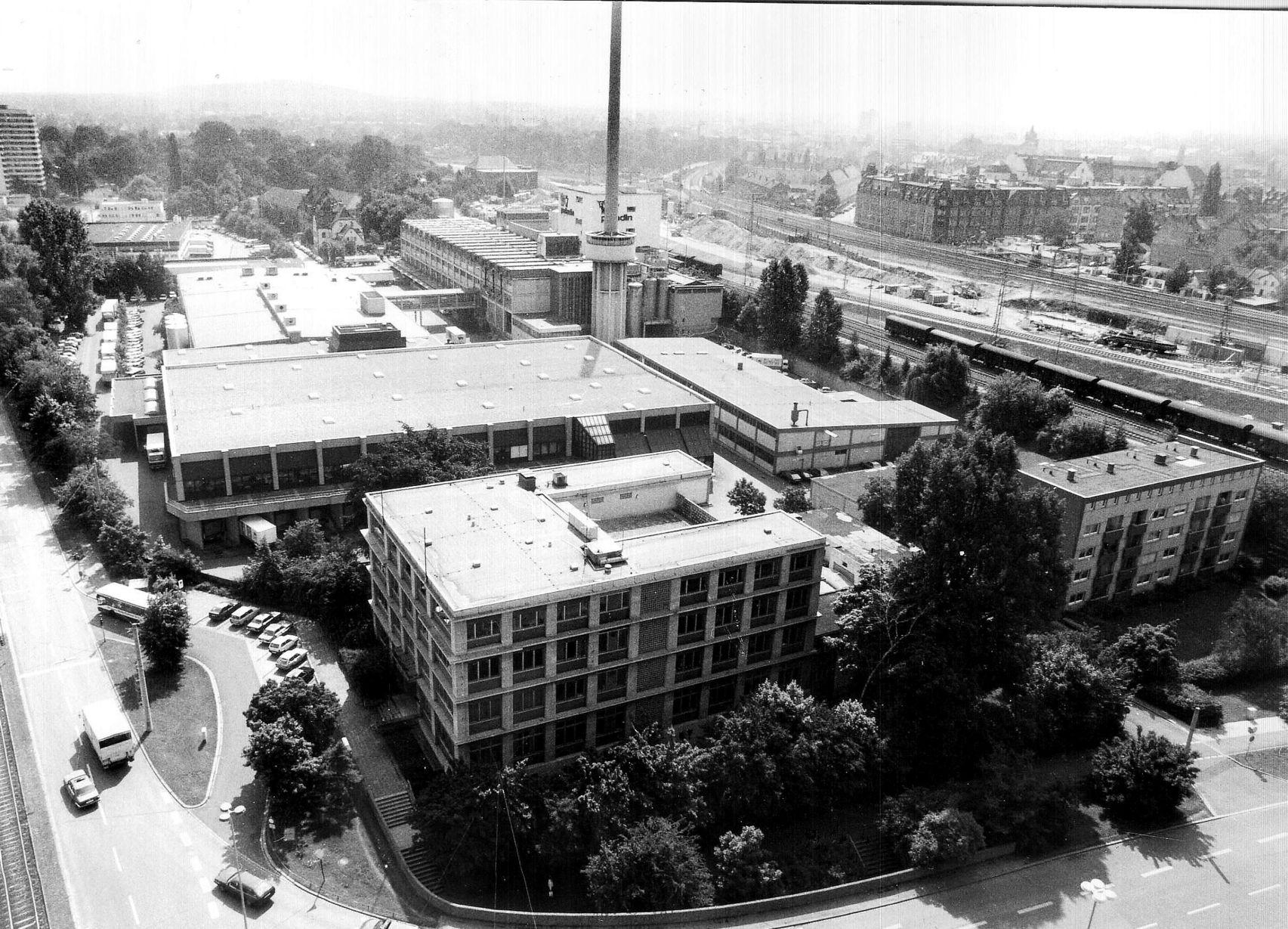 Der 1930 gebaute Milchhof ist eine Aushängeschild des Industriebaus in Nürnberg. So viel ist davon aber nicht mehr übrig ...
