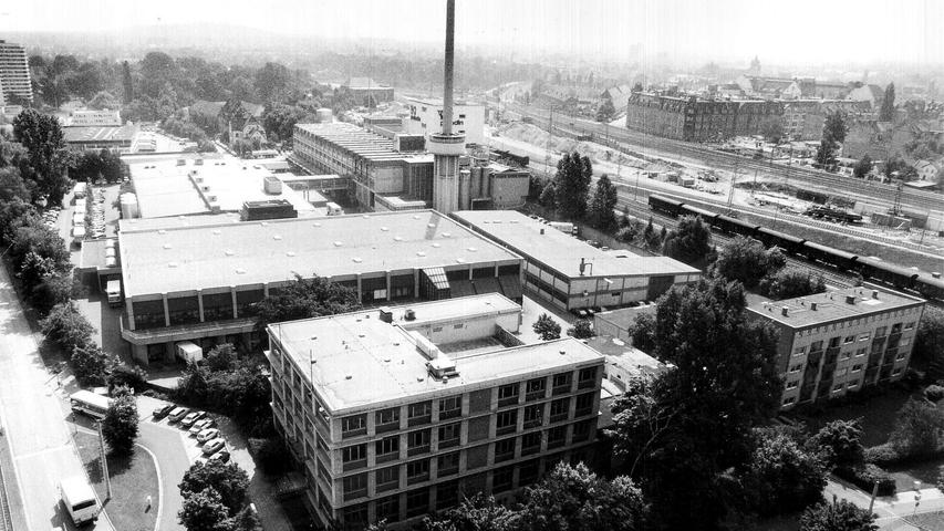 Der 1930 gebaute Milchhof ist eine Aushängeschild des Industriebaus in Nürnberg. So viel ist davon aber nicht mehr übrig ...